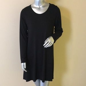 COMFY USA | Black Jersey Knit Tunic